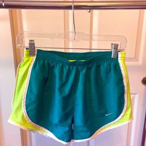 Women’s Nike Dry Fit shorts, Size S, with inner lining.